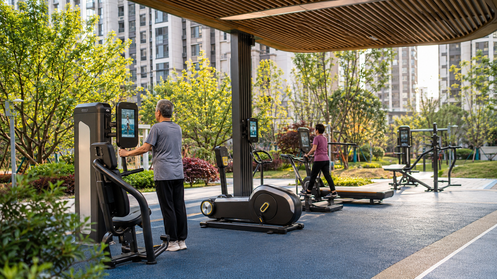 Smart Community Fitness in China